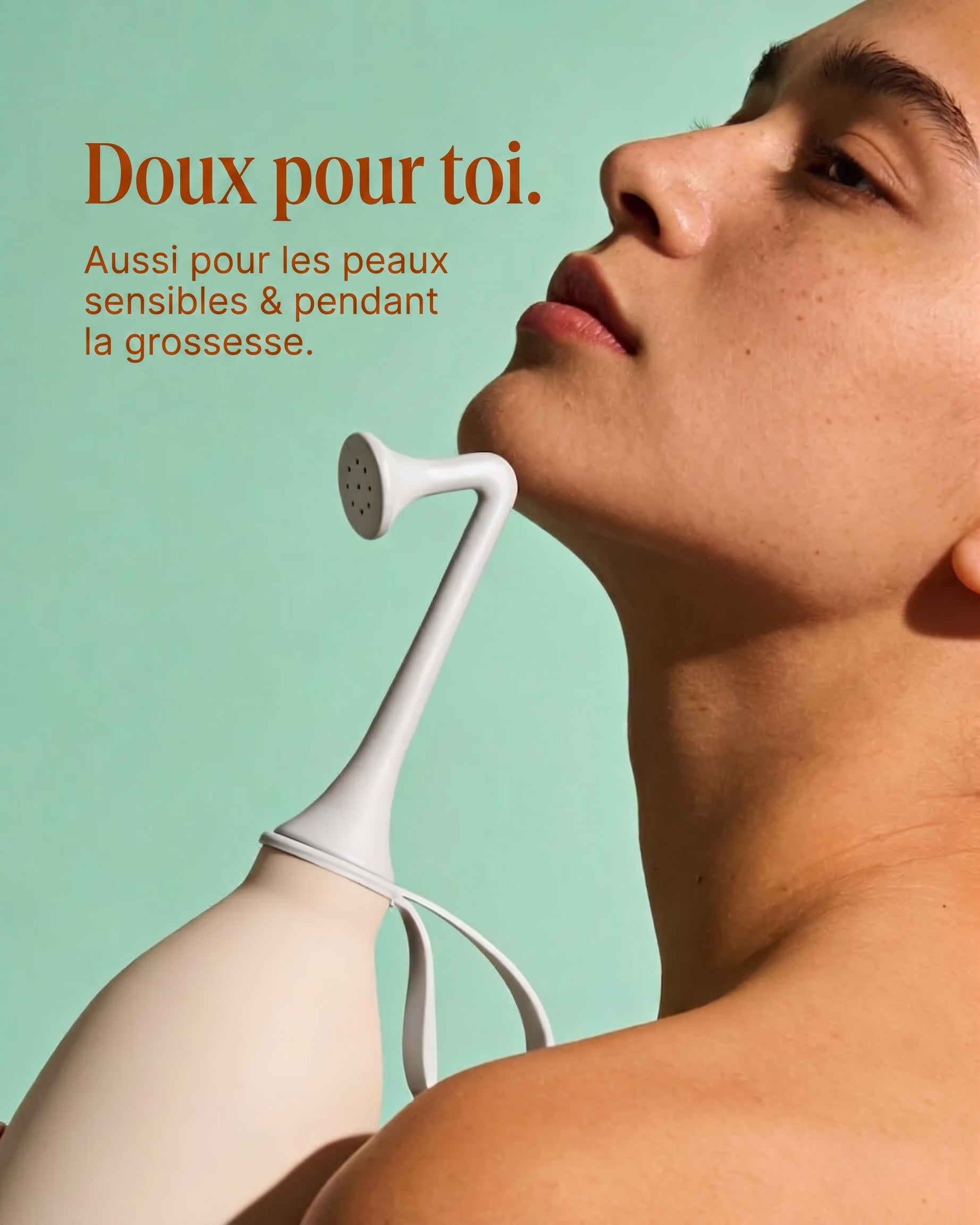 Douche de fesses portable